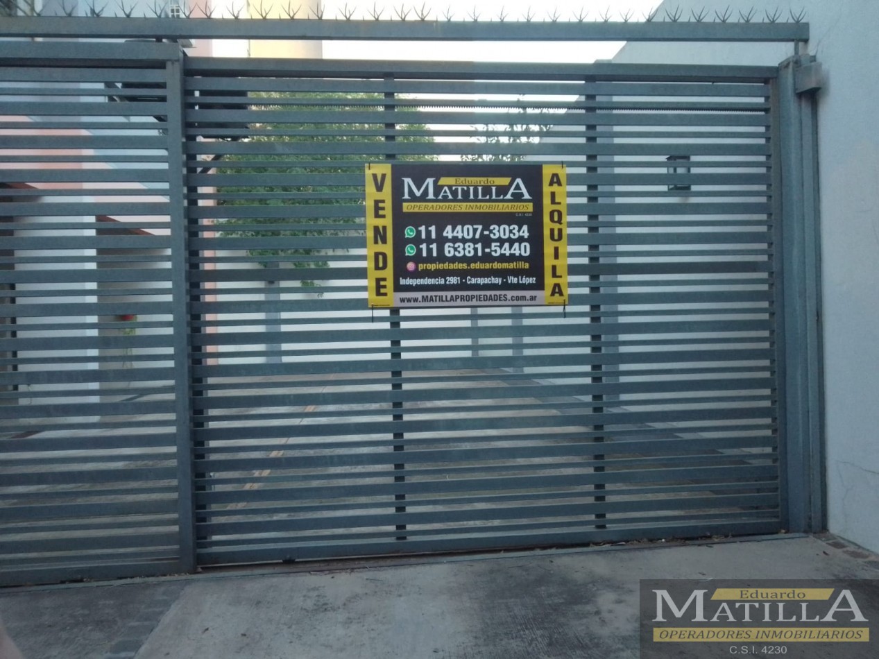 Cochera para 2 autos con porton automatico