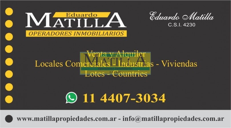 GALPON en PH. 173 m2 CUB. sobre 275 m2 de lote. Buena zona a 1 cuadra de ALCORTA y a MEDIA CUADRA de Velez Sarfield